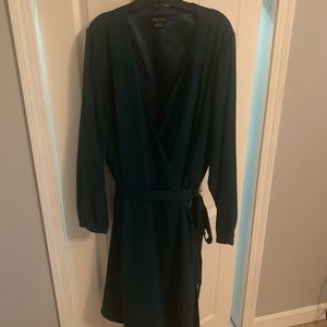 City Chic Wrap Dress, size XL (22)